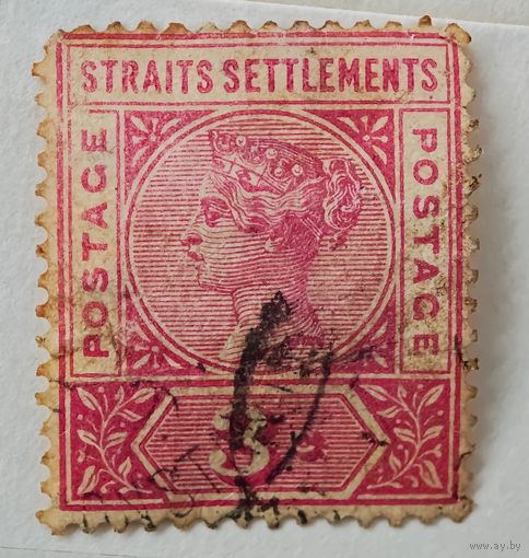 Британская колония Малайзия    марка