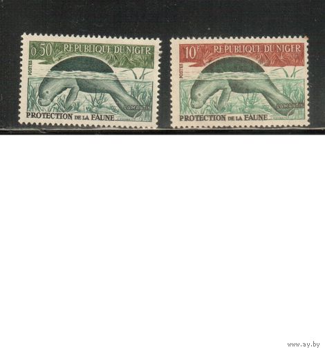 Нигер-1962 (Мих.21-22) **  , Фауна  (полная серия)