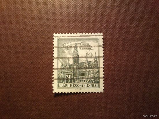 Австрия 1962 г.Венская ратуша расположена на площади Фридриха Шмидта в 1-м округе./51а/