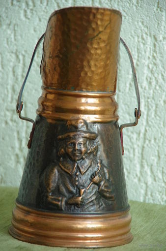 Зольник  ( медь , латунь )   24,5 см