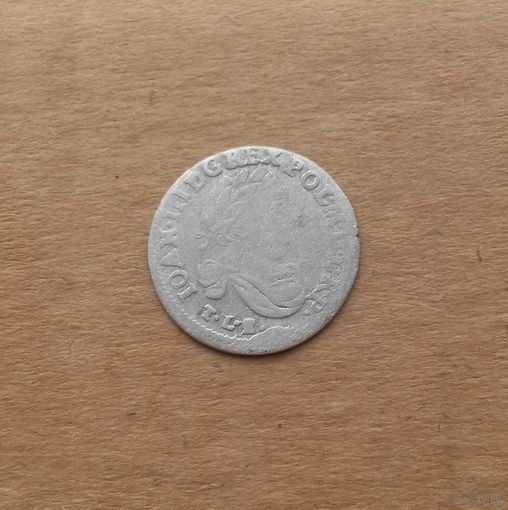 Речь Посполитая, Ян III Собеский (1674-1696), 6 грошей 1683 (2), серебро