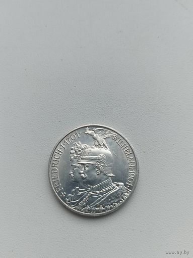 ПРУССИЯ 2 марки 1901 год