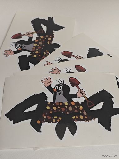 Наклейка "Копатель"