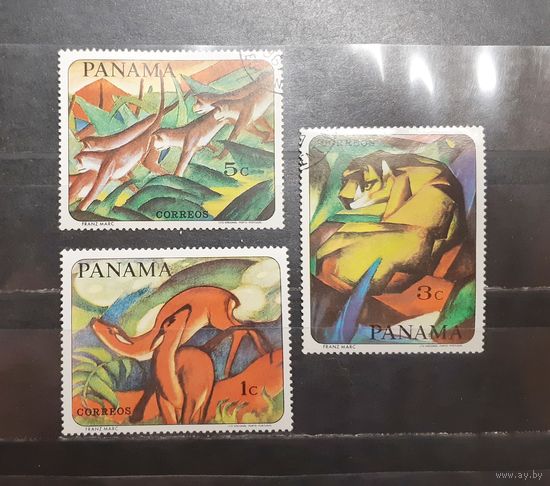 Панама. Живопись. Франс Марк. Животные в живописи (1031)