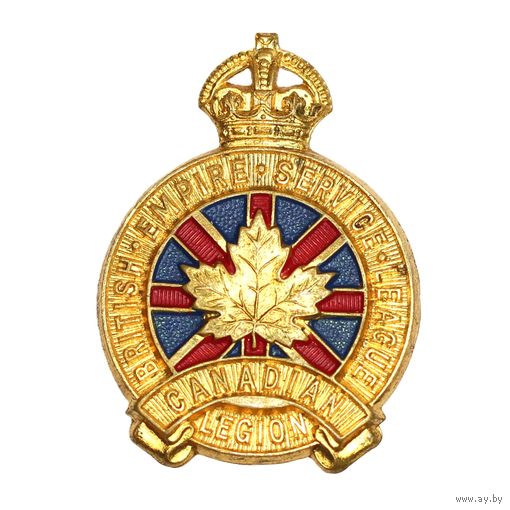 Кокарда Канадского легиона Британской империи