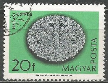 Венгрия. Кружева. 1964г. Mi#2001.