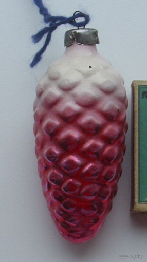 Ёлочная игрушка. Шишка. В-6.