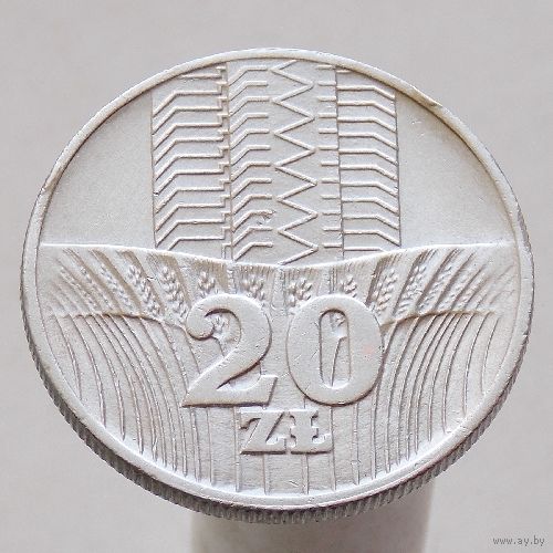 Польша 20 злотых 1974