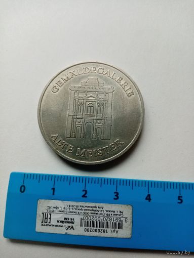 МЕДАЛЬ GEMALDEGALERIE (ТЯЖ-МЕТАЛЛ)