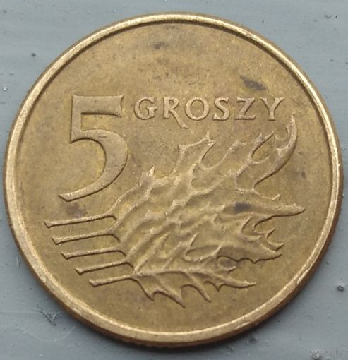 Польша 5 грошей 2007. Возможен обмен