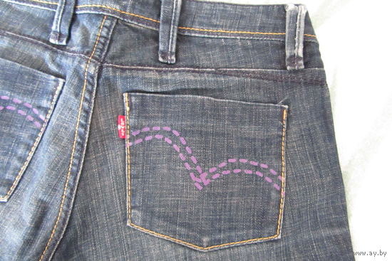 Levis Синие Джинсы Левис Прямые Оригинал Качество Размер М