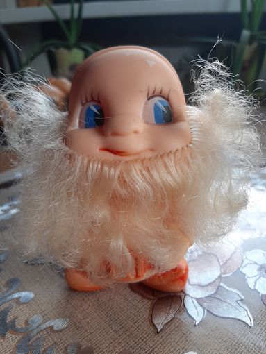 Игрушка резиновая ссср гном
