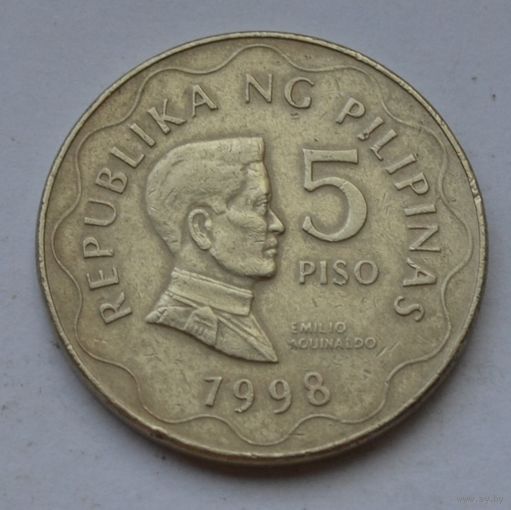 Филиппины, 5 писо 1998 г.