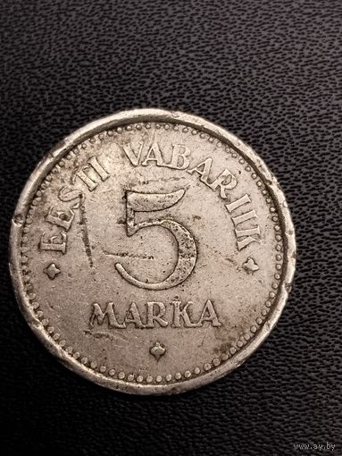 5 марок 1922. Хорошее состояние. С 1 рубля
