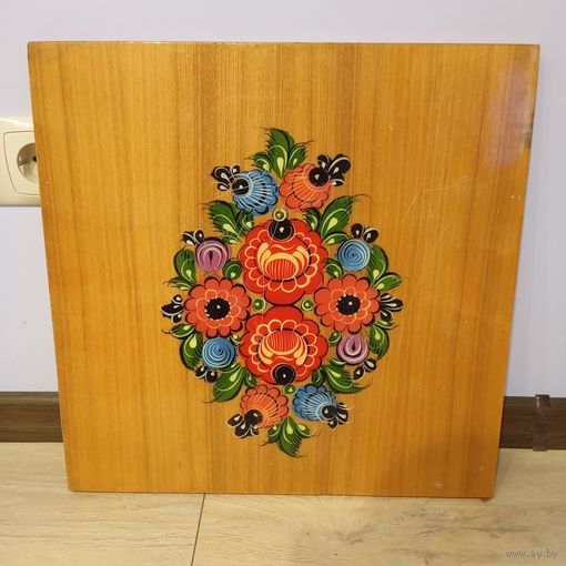 Панно Городецкая роспись