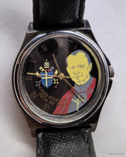 Часы . Папа Римский . Идут . С рубля без МЦ. Всё с рубля без МЦ.