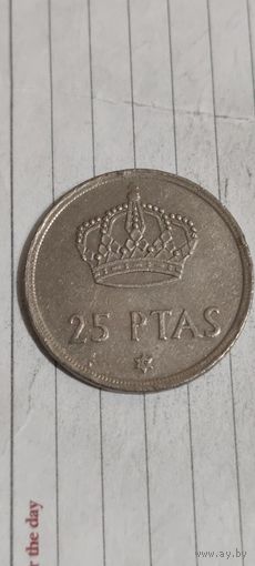 Испания 25 песет 1975 (79)