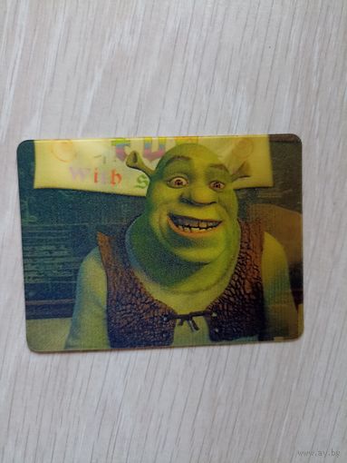 Стерео календарик Шрек
