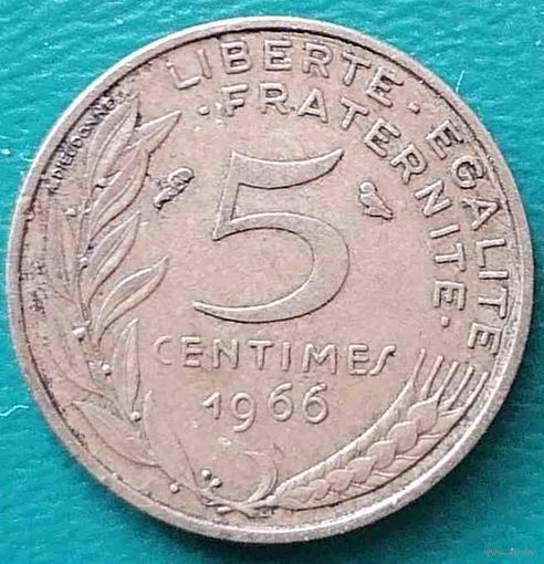 Франция 5 сантимов 1966