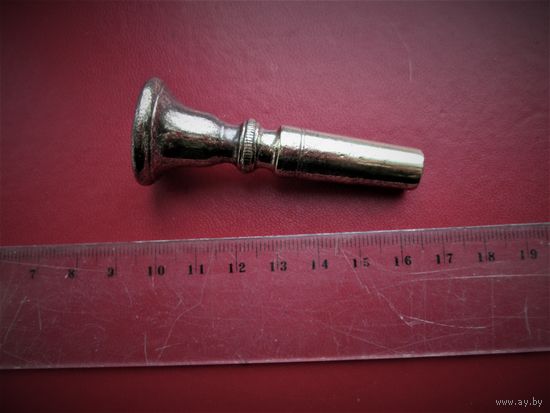МУНДШТУК СТАРИННОГО ДУХОВОГО ИНСТРУМЕНТА. ПМВ. ГЕРМАНИЯ.