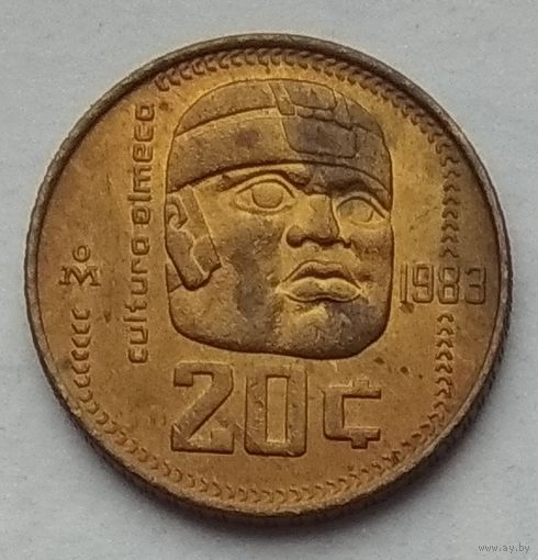 Мексика 20 сентаво 1983 г.