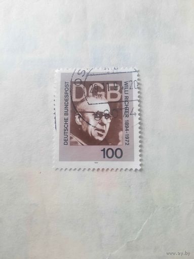 ФРГ 1984. Willi Richter 1894-1972
