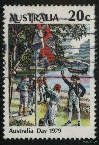 Австралия - 1979 [Mi. 667] Гашеная (AU16)