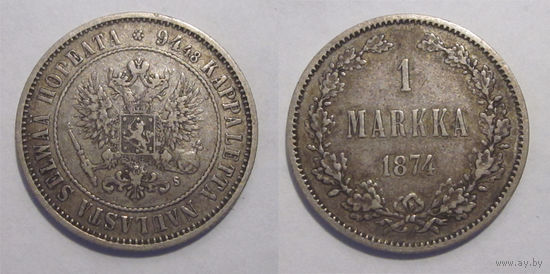 1 марка 1874