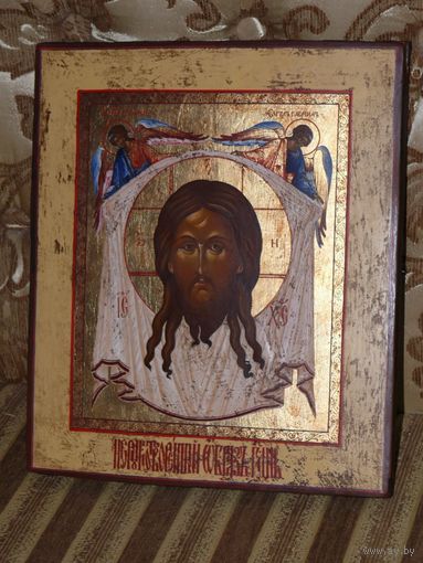 ИКОНА.СПАС НЕРУКОТВОРНЫЙ. МСТЕРА. КРАСОТА.
