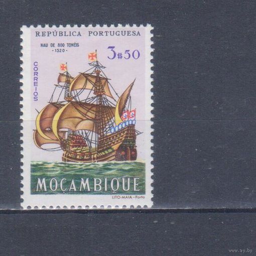 [1346] Португальский Мозамбик 1963. Корабли.Парусники. MNH