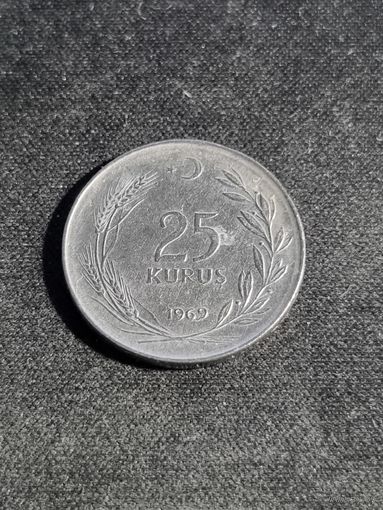 Турция 25 куруш 1969