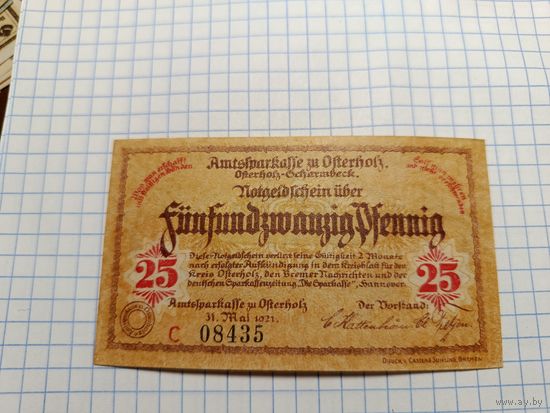 Германия 25 пфенингов (12)