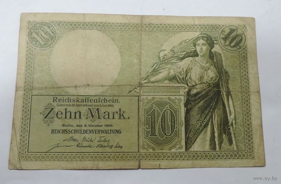 10 марок 1906 г. Германия