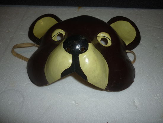 Новогодняя Маска СССР Медвежонок