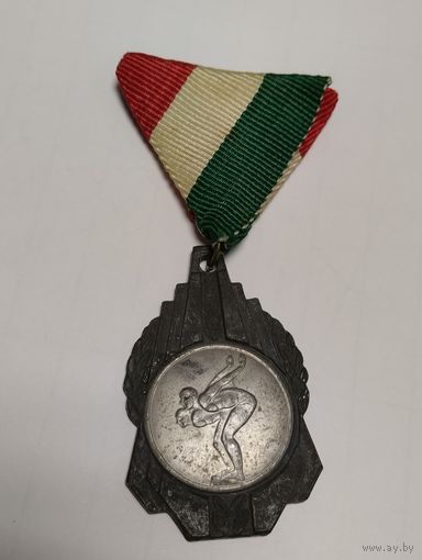 Медаль Венгрия. Спортивная, 1960-1970.