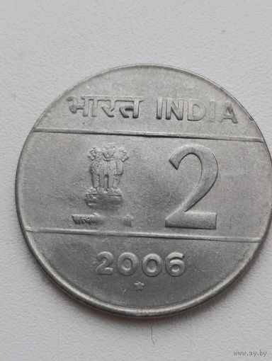 Индия. 2 рупии 2006 года. (4)