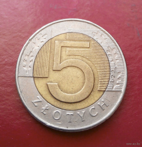 5 злотых 1996 Польша #04