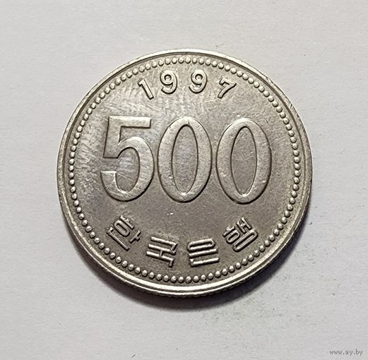 Южная Корея 500 вон, 1997