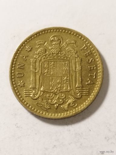 Испания 1 песета 1975(79)