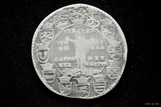 Талер 1597 г. Брауншвейг-Вольфенбюттель (Германия), Генрих Юлиус. Пореже!
