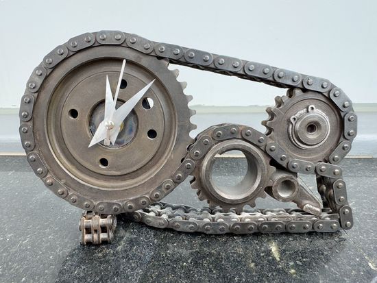 Часы металические в стиле Стимпанк hand made