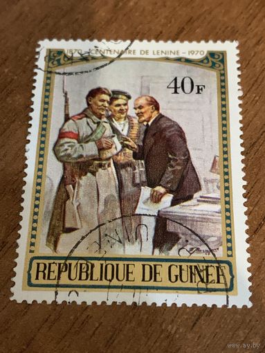 Гвинея 1970. 100 летие Ленина. Марка из серии
