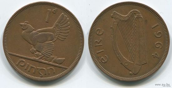 Ирландия. 1 пенни (1964, XF)