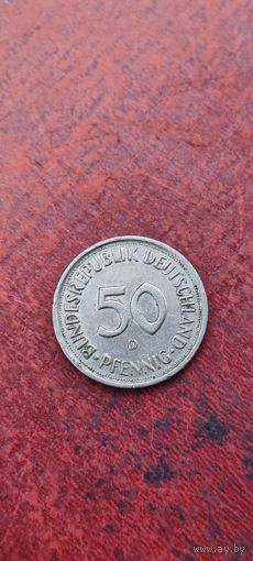 Германия 50 пфеннигов 1982