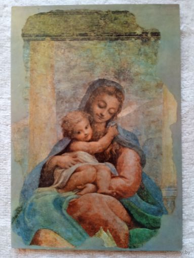 Корреджо. Святая богоматерь. Издание Италии