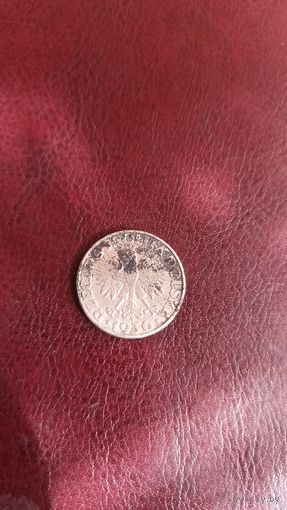 Два злотых 1936 серебро