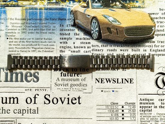 Браслет для наручных часов Ganga (Aristo St. Steel).