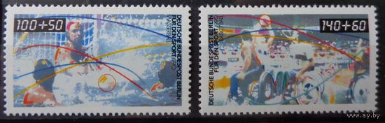 Германия, ФРГ 1990г. Mi.1449-1450 MNH** полная серия