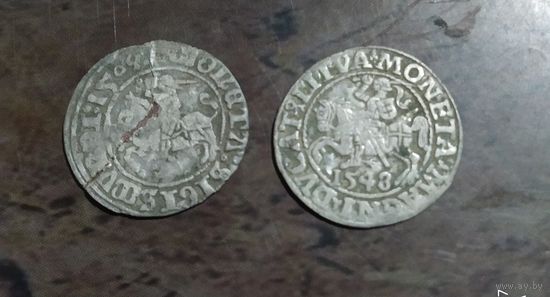 Полугрош 1548 года, ВКЛ