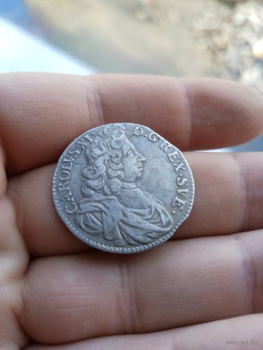 2 марки 1691 (Швеция)